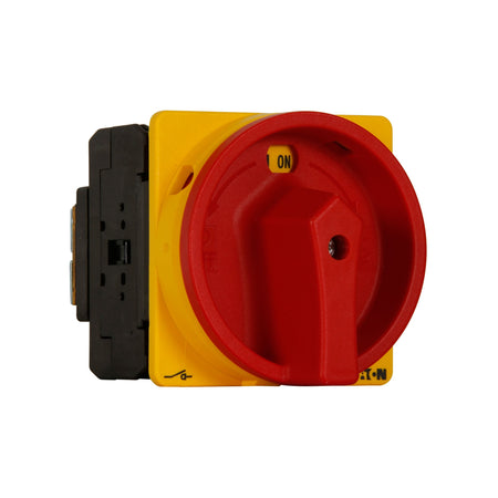 Main Switch 100A 3P Flush mt Padlockable Handle - right view