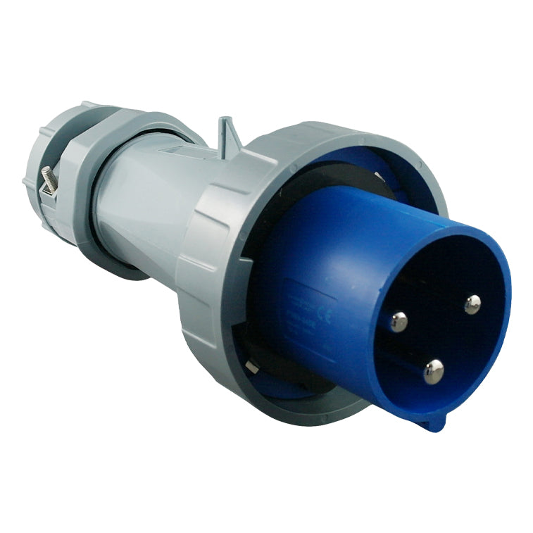 IP67 直式 5 针插头 – 240V 63A