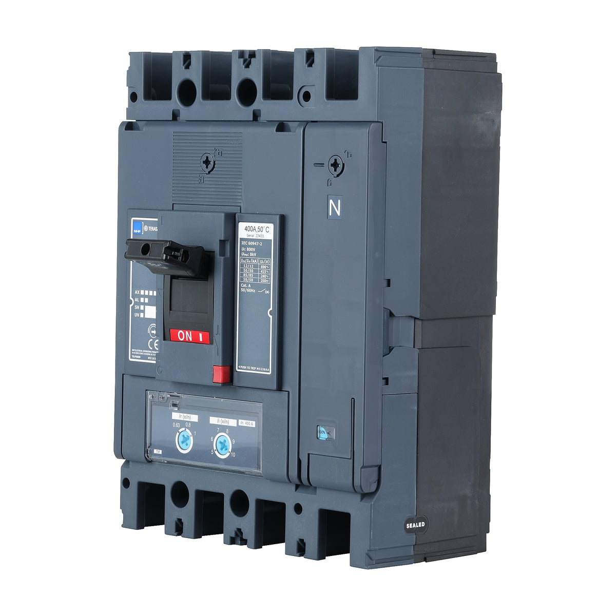 P400F4400TM TBP MCCB 400AF