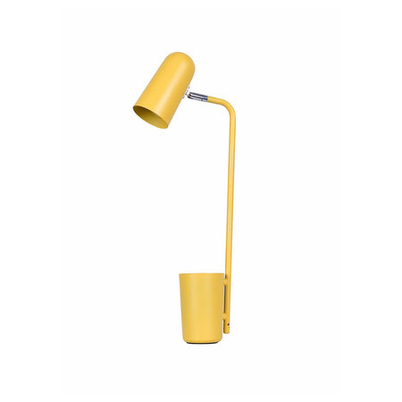 Gooseneck Modern Table Lamp Matt Yellow