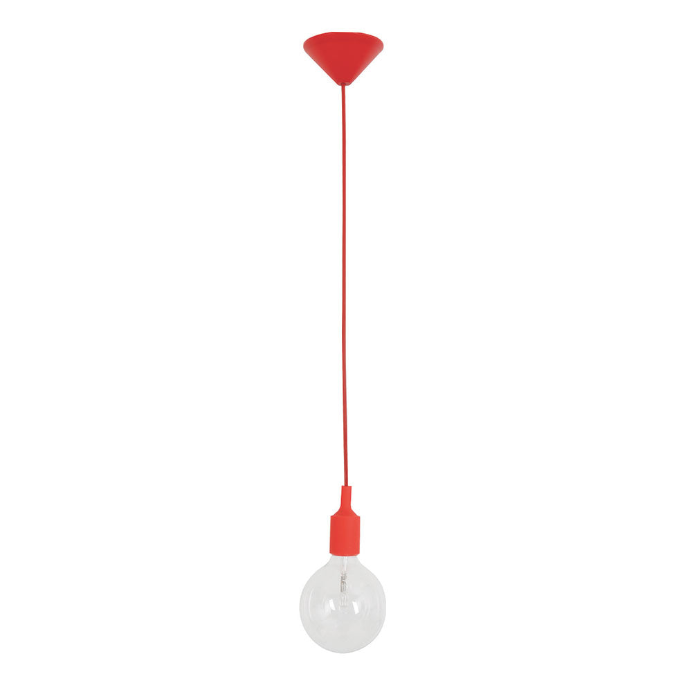 Silicone Pendant Suspension Red