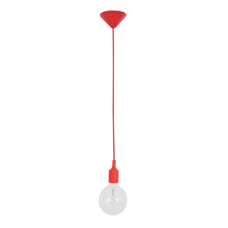 Silicone Pendant Suspension Red