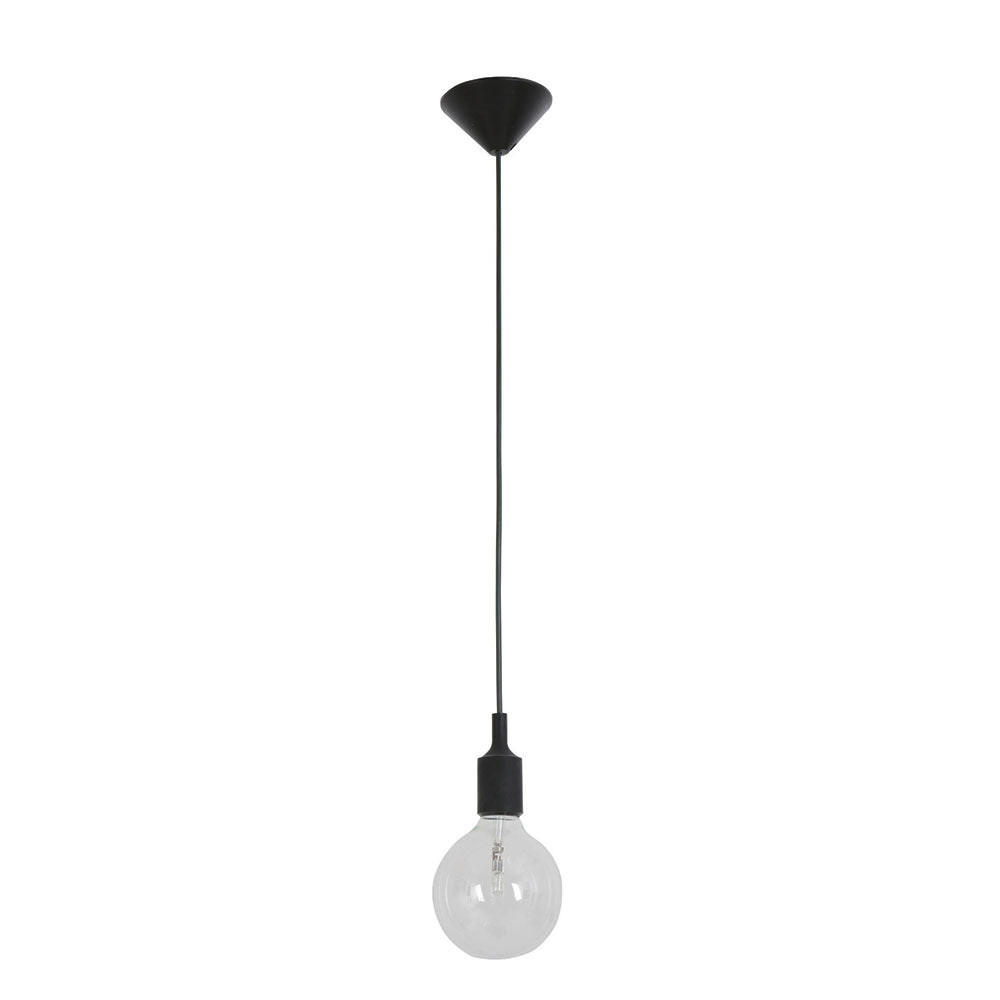 Silicone Pendant Suspension Black