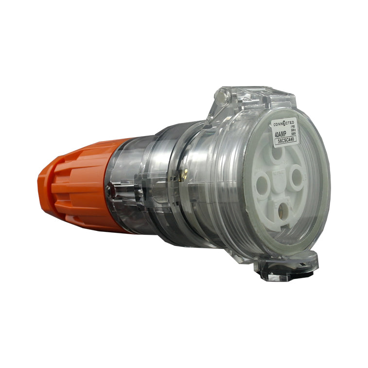 IP66 4 针扩展插座 – 500V 40A