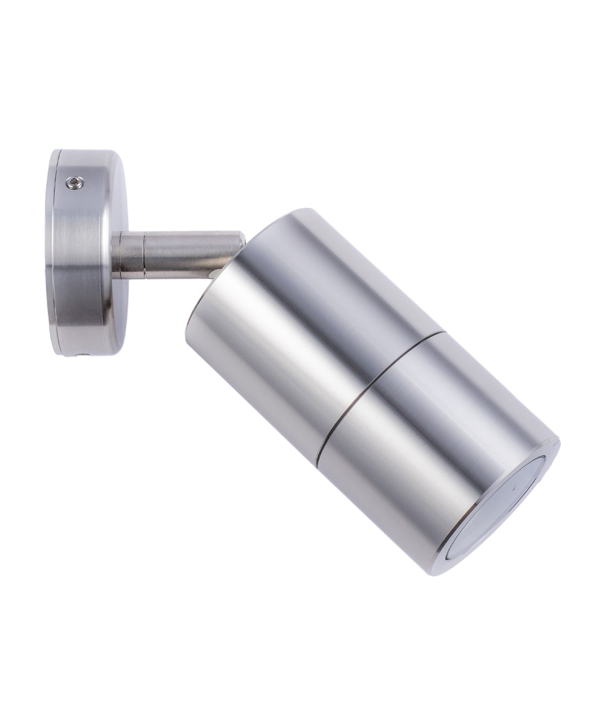 GU10 Exterior Wall Pillar Spot Light (316 Stainless Steel) IP65 - Single Adjustable
