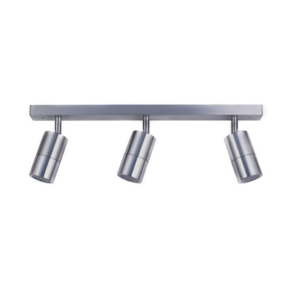 Poseidon 3 Light 240V GU10 Ceiling Spotlight Bar Light Titanium