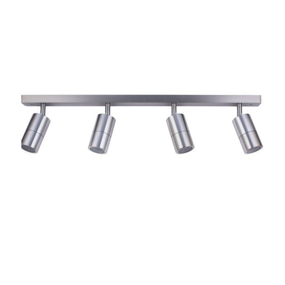 Poseidon 4 Light 240V GU10 Ceiling Spotlight Bar Light Titanium