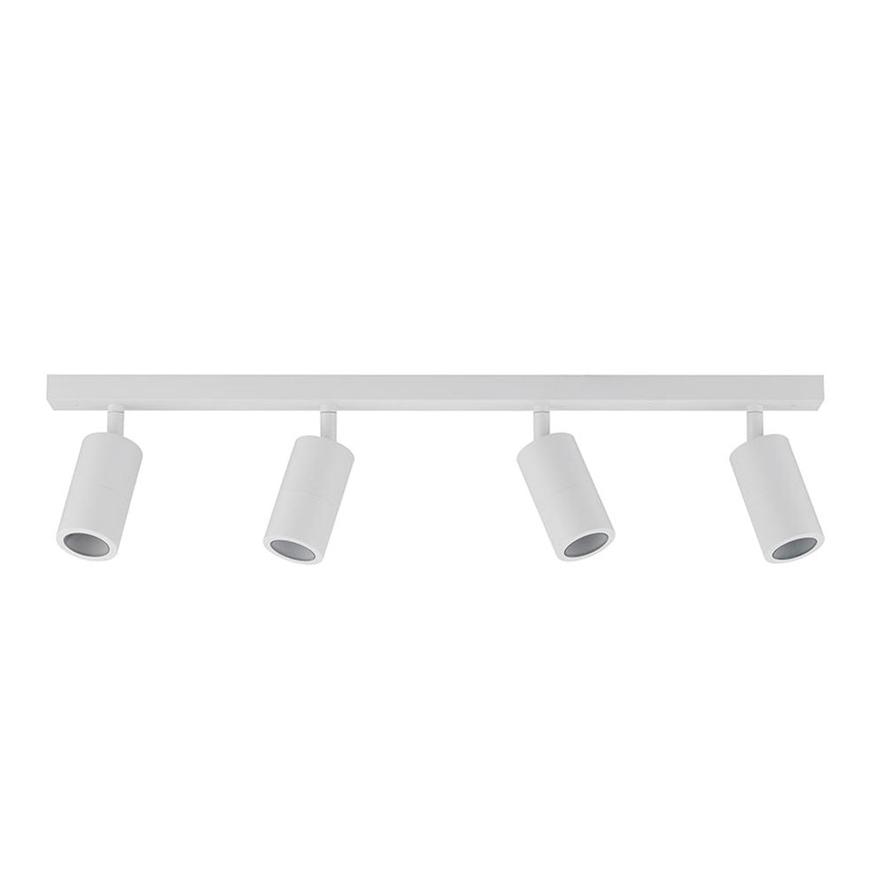 Poseidon 4 Light 240V GU10 Ceiling Spotlight Bar Light White