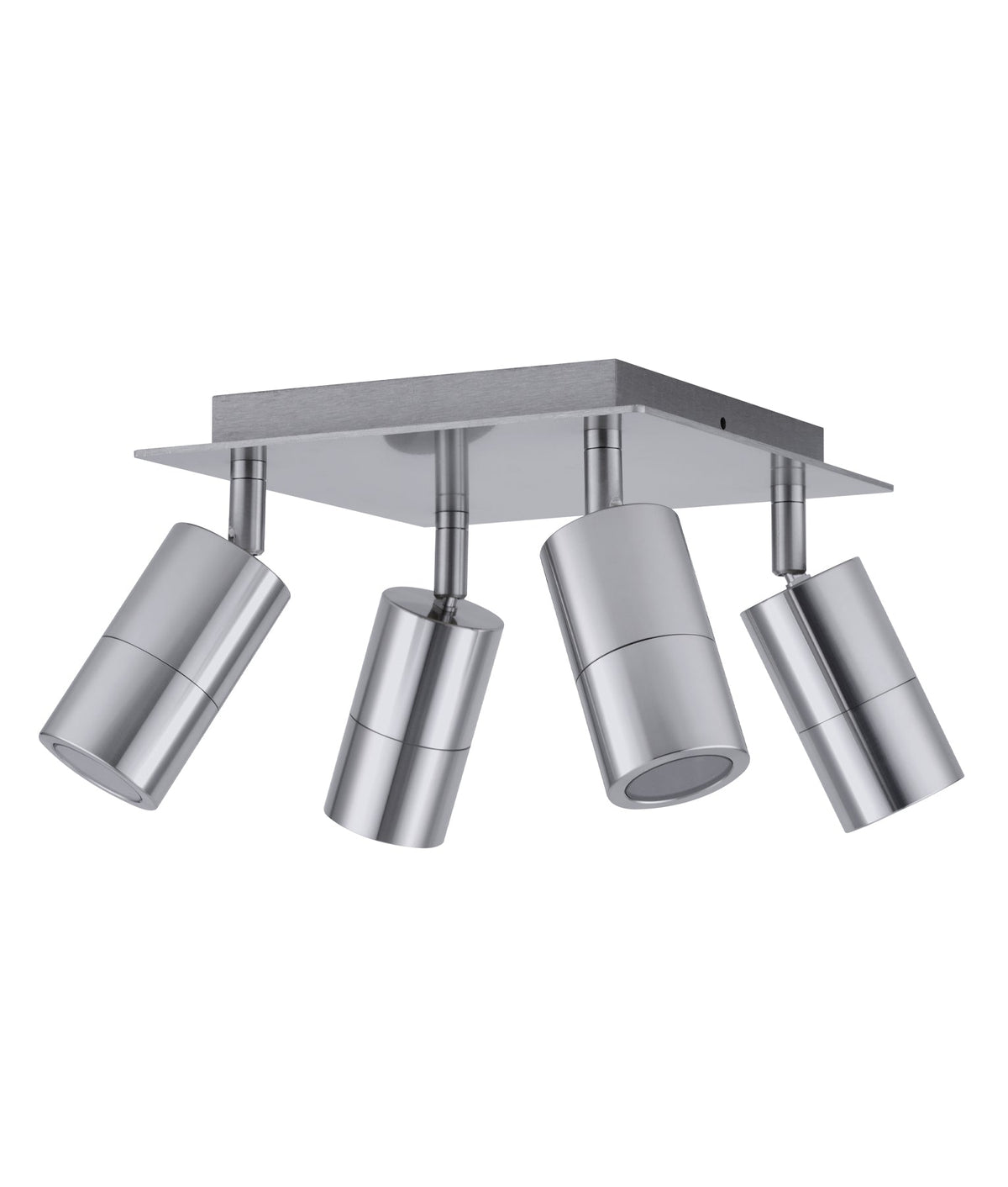 GU10 Exterior Adjustable Head Bar Light (Titanium) IP44 - 4-Square