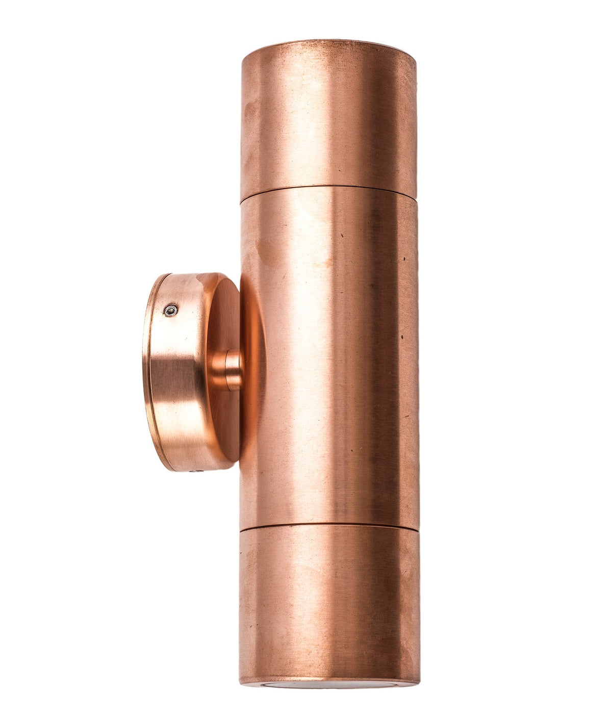 GU10 Exterior Wall Pillar Spot Light (Copper) IP65 - Up/Down