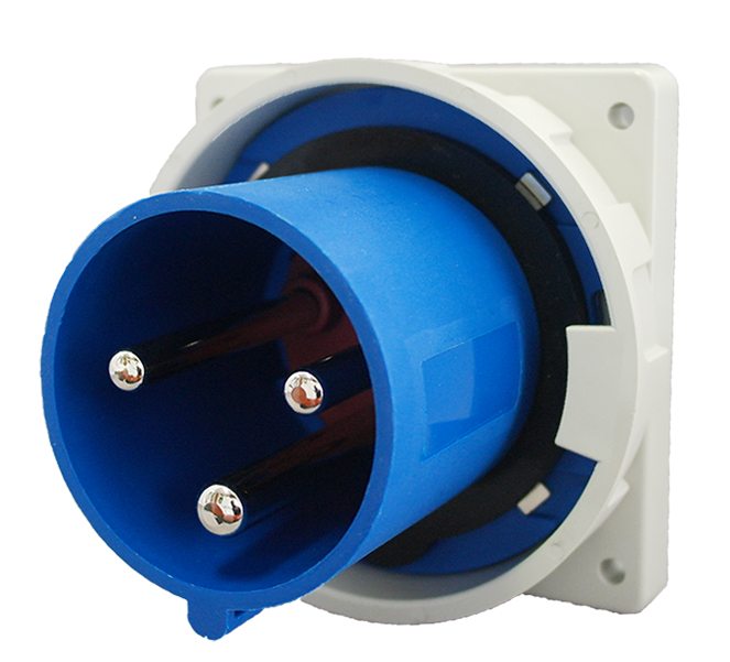 IP67 面板插座 3 针 – 240V 63A
