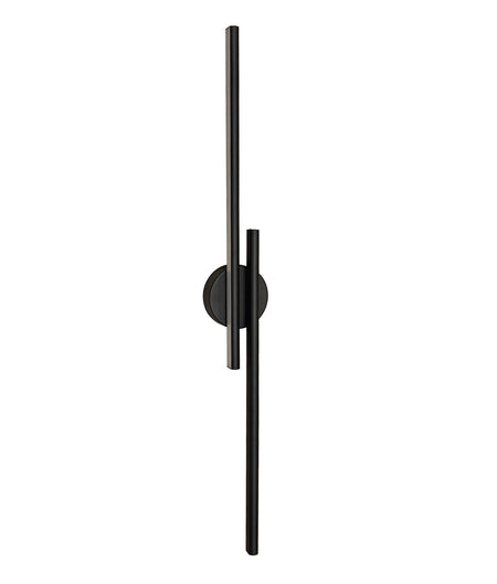 Racha Interior Linear LED Tri-CCT Wall Light - Black