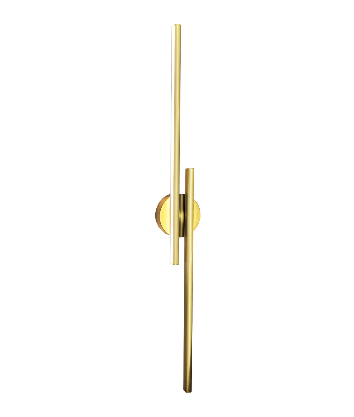 Racha Interior Linear LED Tri-CCT Wall Light - Brass