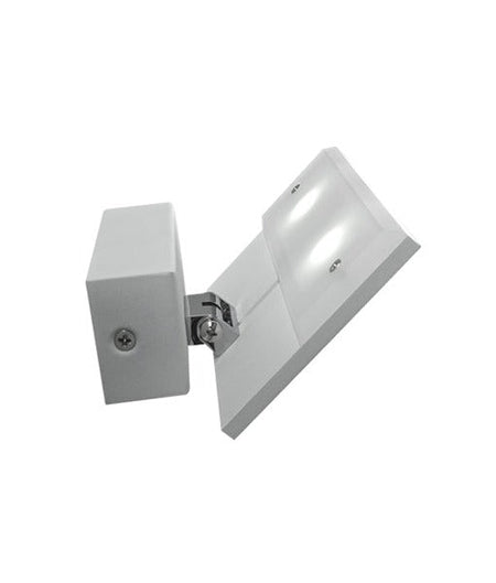 RIO City Series LED Interior Matte White Rectangular Up Light 90° Adjustable Wall Light