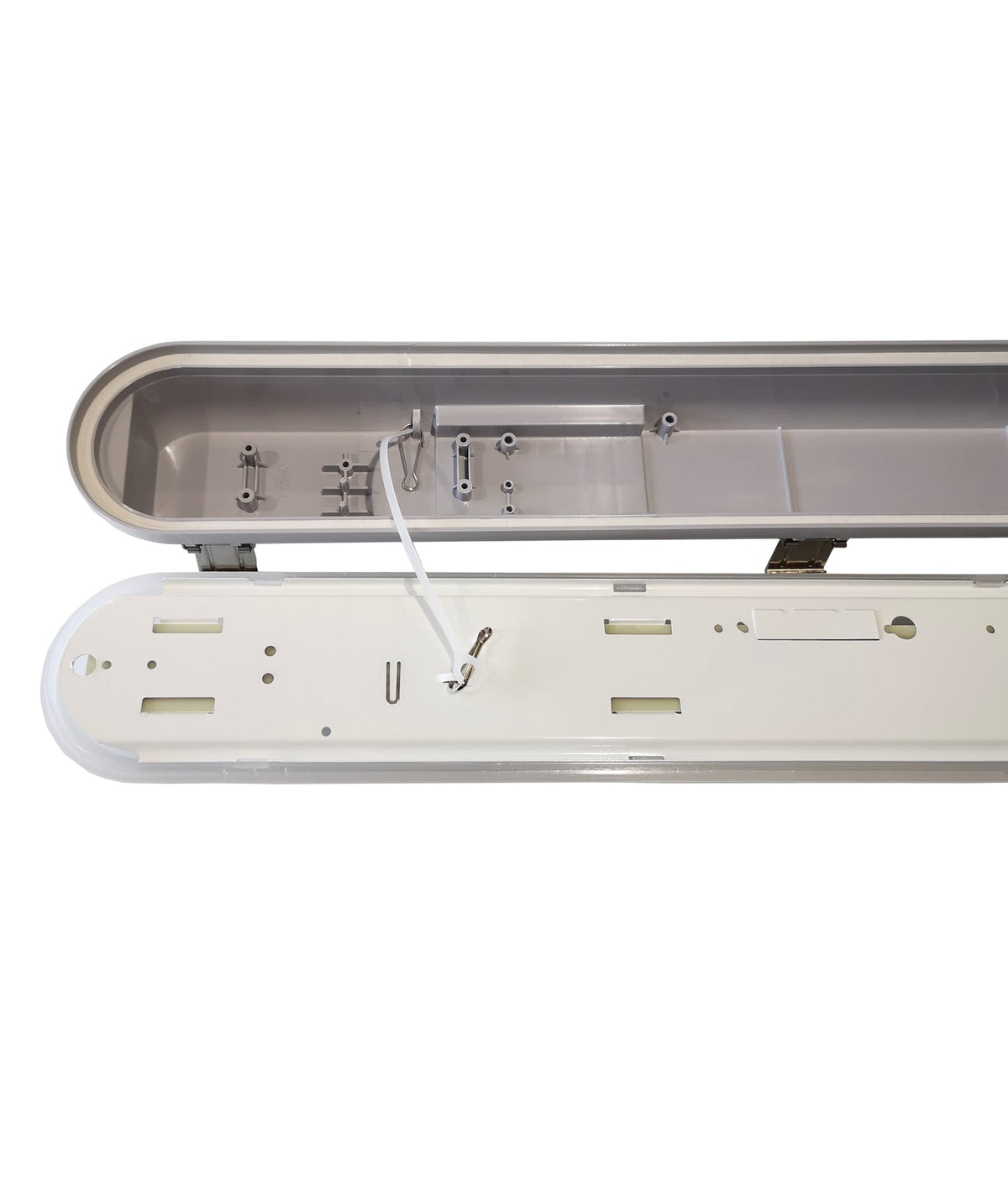 Shieldtri Exterior LED Waterproof Dual Power & Tri-CCT Batten IP65 IK08 - 18W / 36W