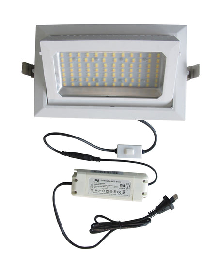 Shoptri LED Tri-CCT Dimmable Shop Lighter