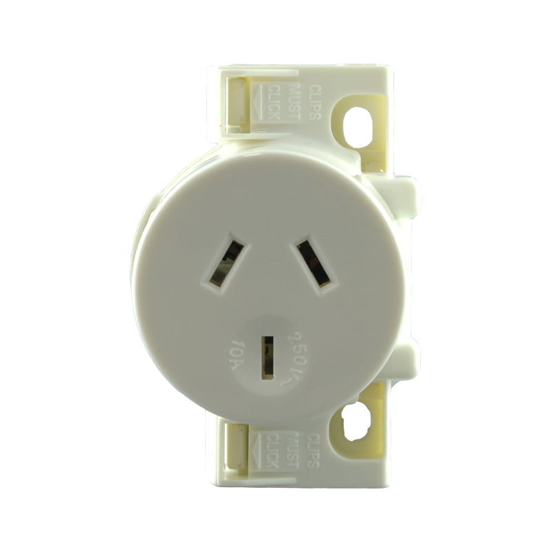 快速连接表面插座 250V AC 10A 1-2.5mm2 2C+E
