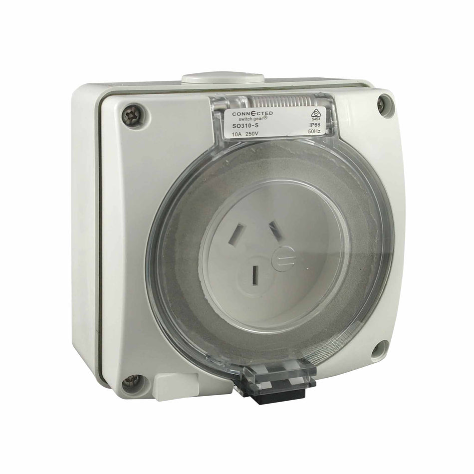 插座 3 针 15A 250V IP66