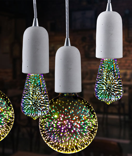 Spectra ST57 LED Firework Effect Decorative Globe (4W) - ES (E27)