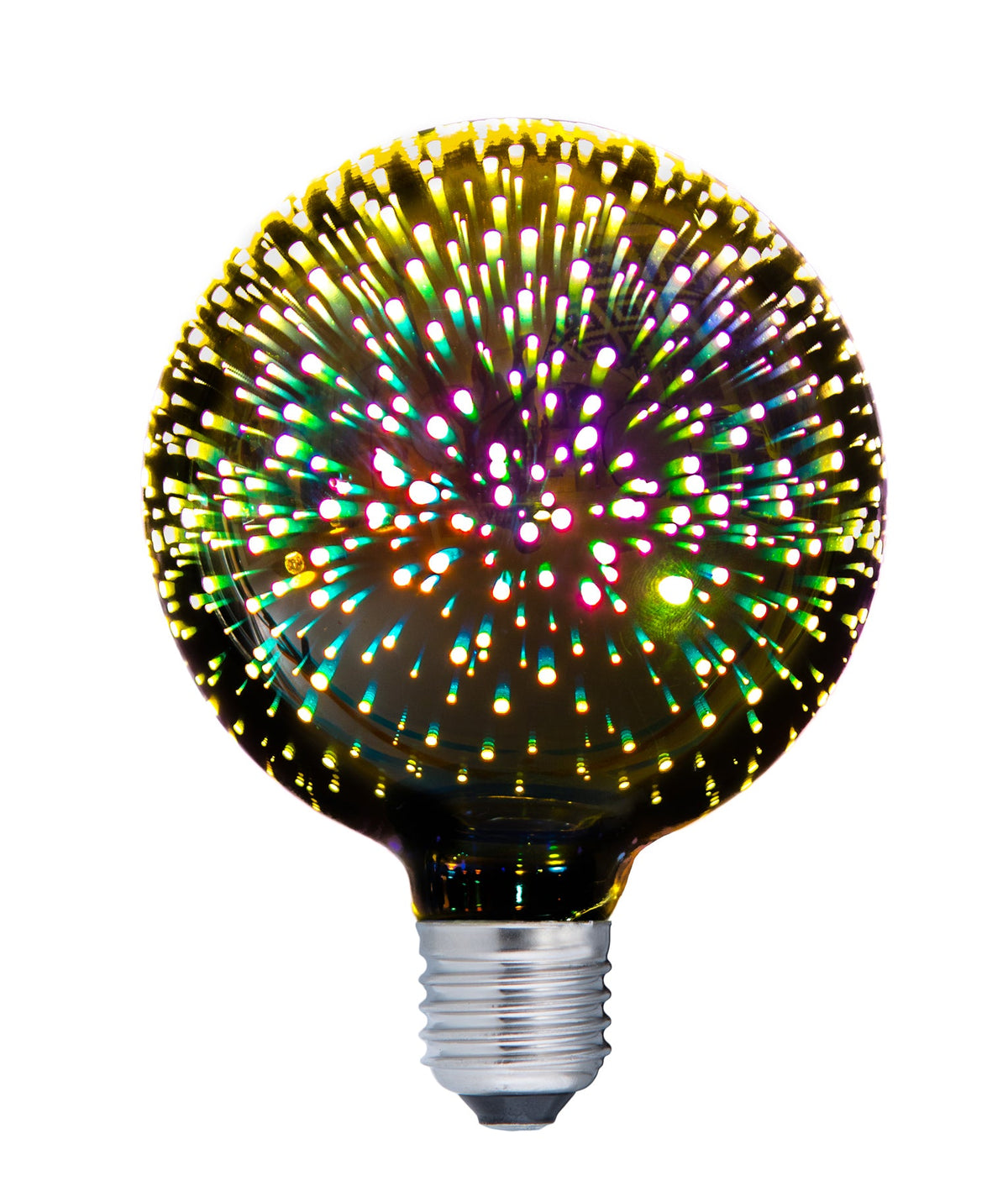 Spectra G125 LED Firework Effect Decorative Globe (4W) - ES (E27)