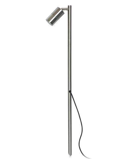 MR16 Garden Spike Light Single Adjustable IP65 - Stainless Steel 316 Grade
