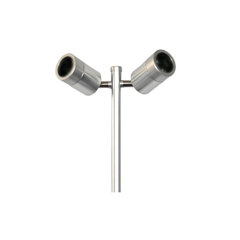 Poseidon 12V MR16 Double Adjustable Spike Light 316 Stainless Steel
