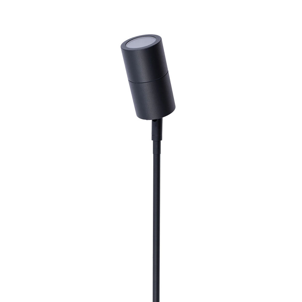 Poseidon 12V MR16 Adjustable Spike Light Black