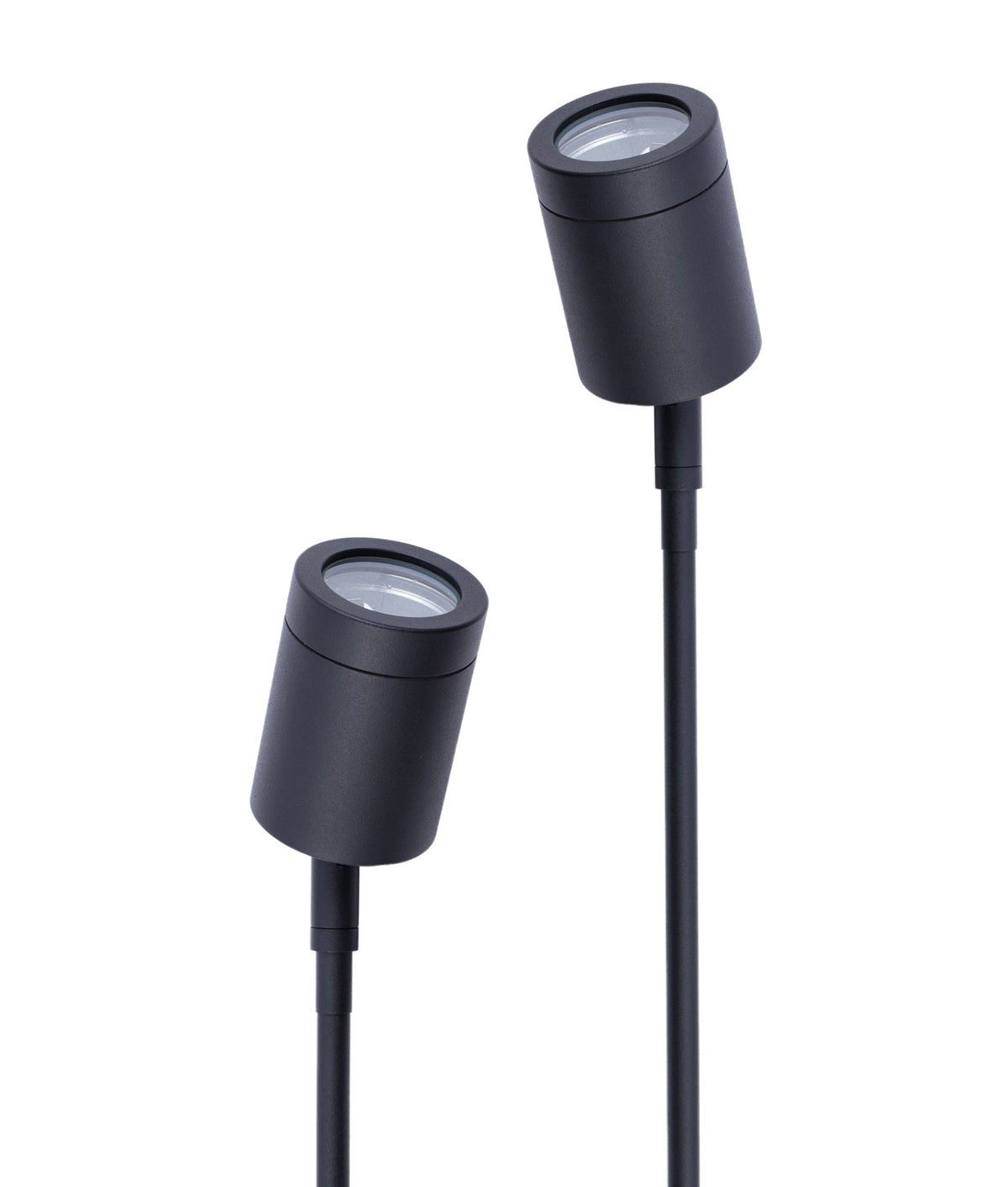 MR16 Single Adjustable Head Garden Spike Light IP65 - Black