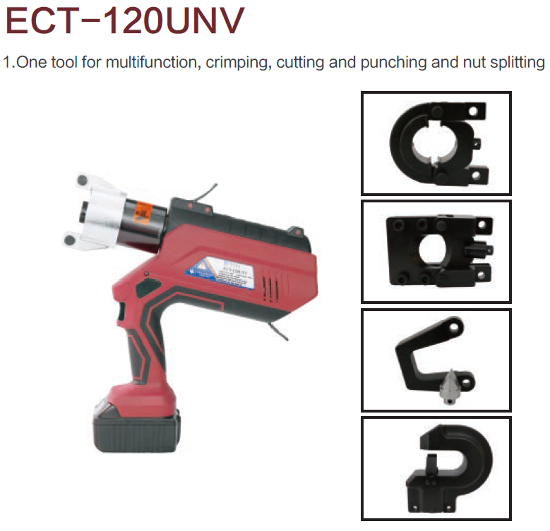 ECT-120UNV Multi-Functional Battery Powered Tool