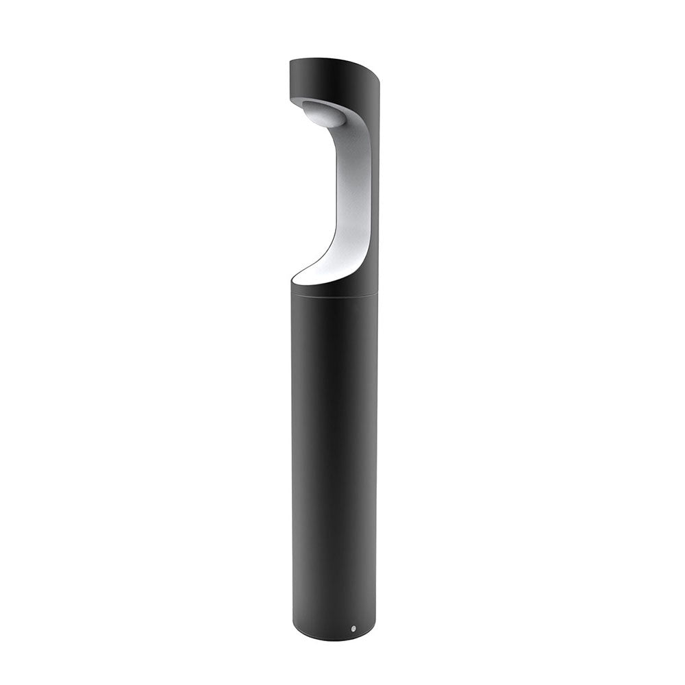 LED 9W 500mm Bollard Black