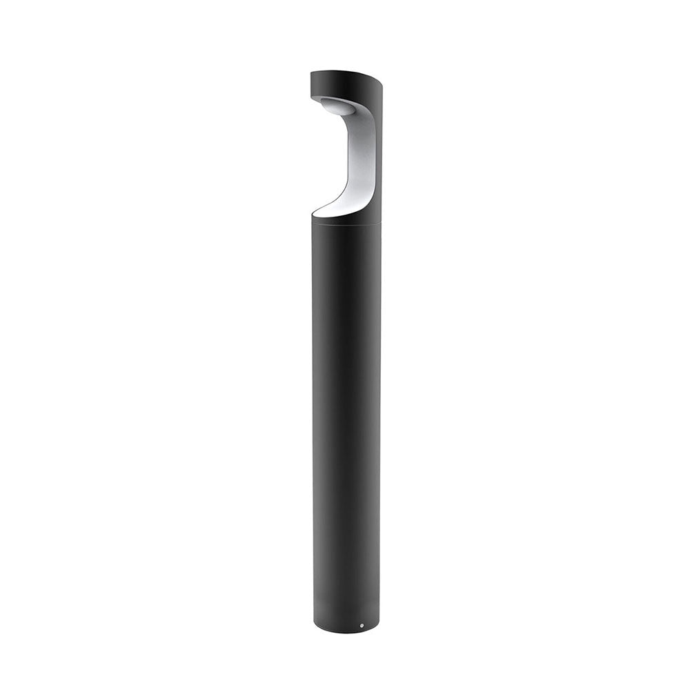 LED 9W 800mm Bollard Black