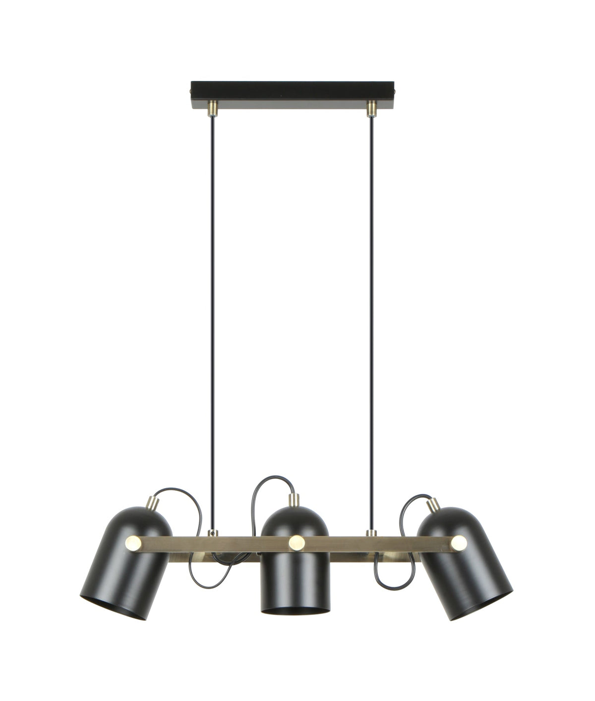 Tazza Interior Ellipse Shade with Antique Brass Hardware Pendant Light