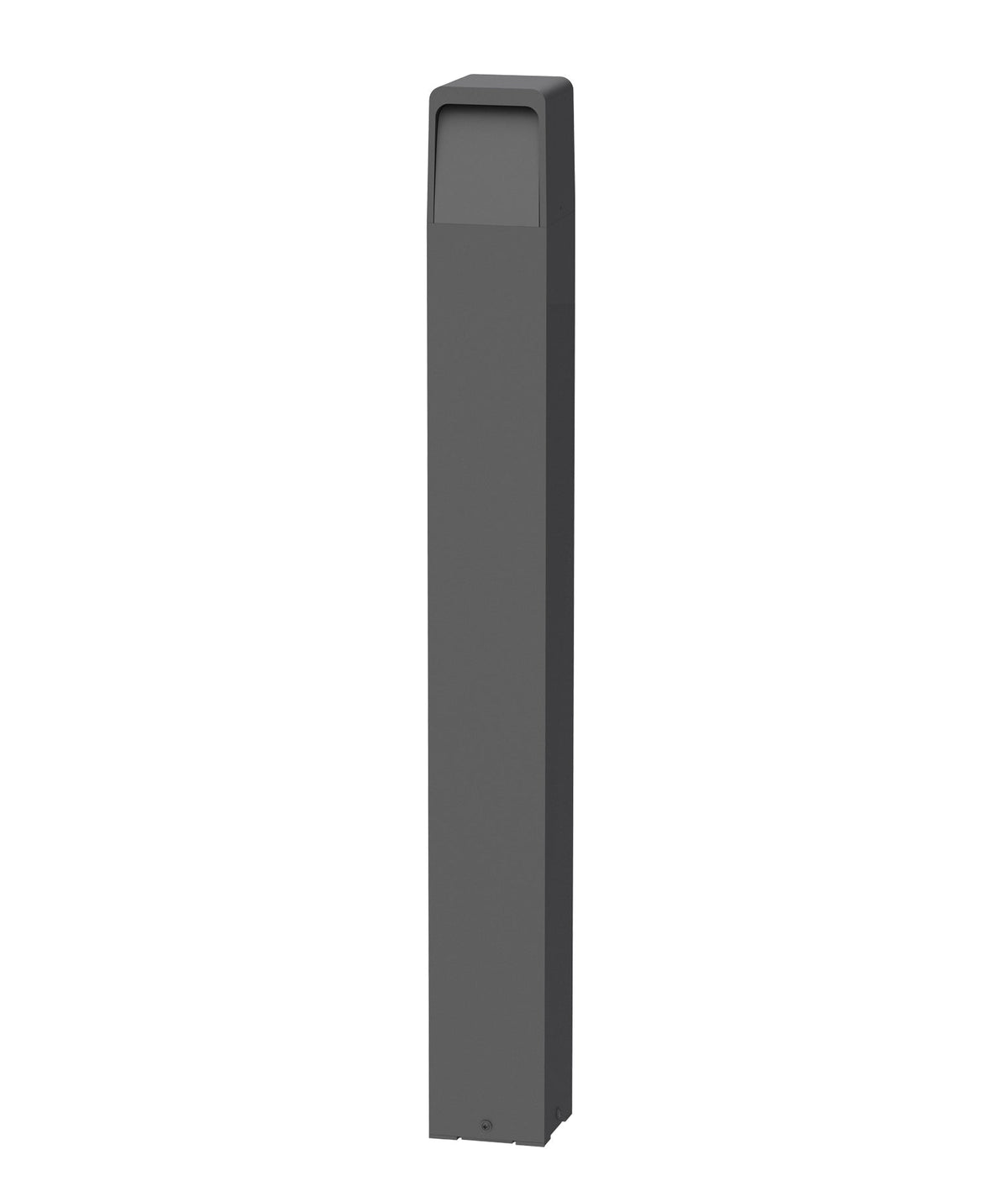 Toren LED Tri-CCT Surface Mounted Dark Grey Bollard Light IP65 - 800mm