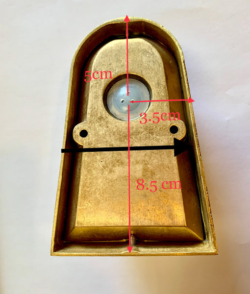 Torque Exterior GU10 Aged Brass Surface Mounted Cone Wall Light IP65