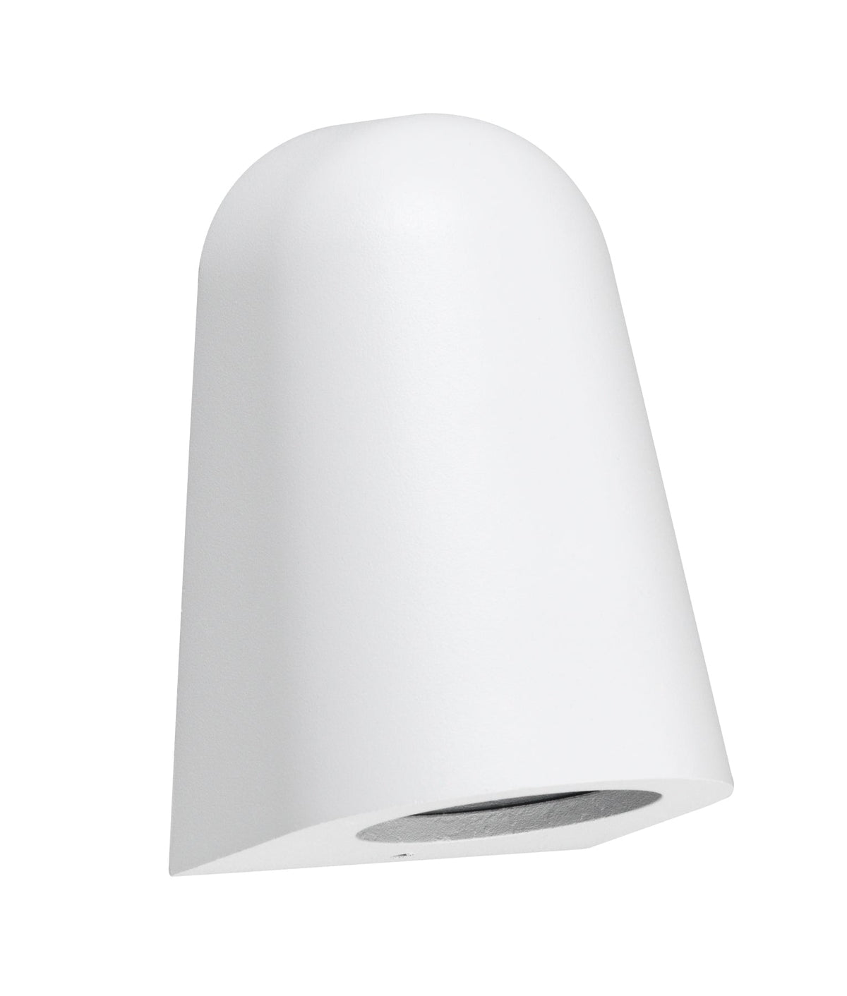 Torque Exterior GU10/MR16 Matte White Surface Mounted Cone Wall Light IP65 - GU10