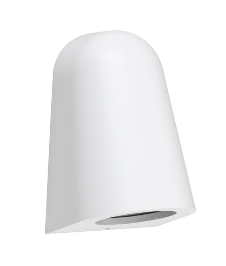 Torque Exterior GU10/MR16 Matte White Surface Mounted Cone Wall Light IP65 - GU10