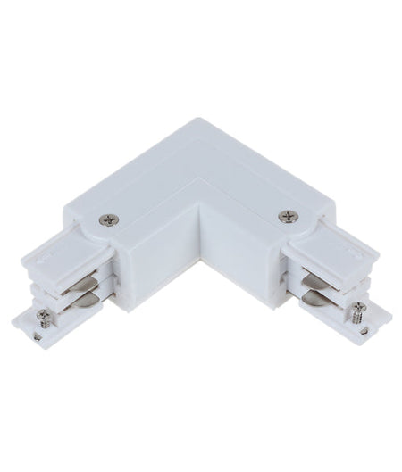 4 Wire 3 Circuit Universal Tracks, Connectors, End Cap & Live End - Black / Connector T-Piece (Right2)