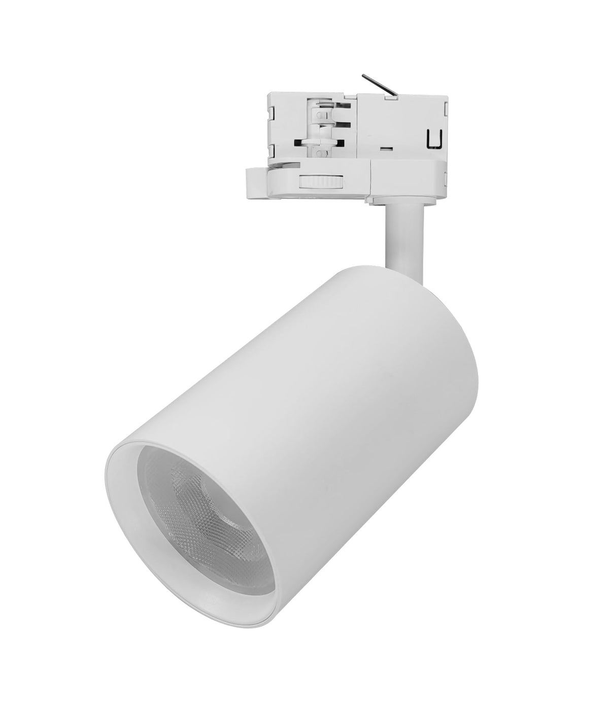 4 Wire 3 Circuit LED Tri-CCT Dimmable Adjustable Track Head - White
