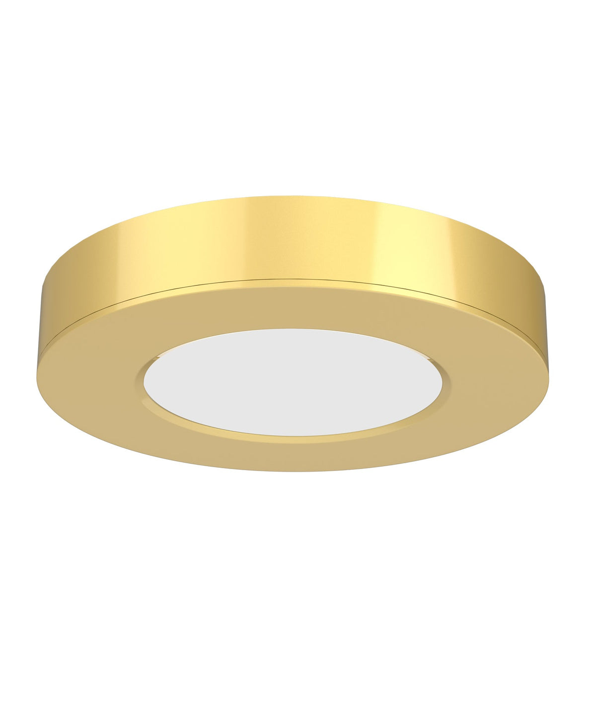 UB Surface Mounted or Recessed Option Cabinet Underbench LED Tri-CCT Utility Light - Satin Brass