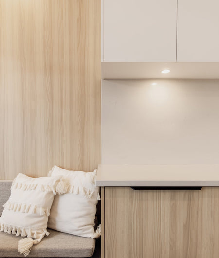UB Surface Mounted or Recessed Option Cabinet Underbench LED Tri-CCT Utility Light - Junction Box