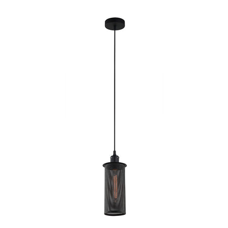 Decorative 1 Light Pendant Black