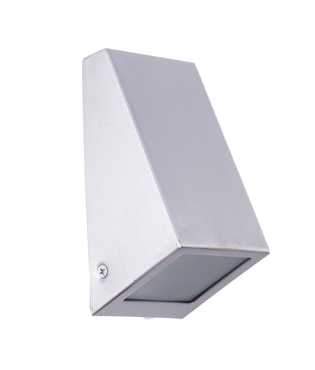 Wedge Exterior Wall Wedge Surface Mounted Light IP44 - Stainless Steel 316