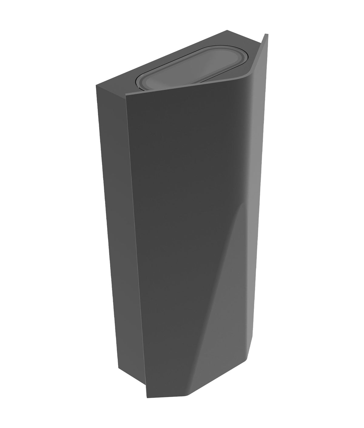 Wigtri Exterior LED Tri-CCT Surface Mounted Featured Up/Down Wall Light IP65 - Dark Grey