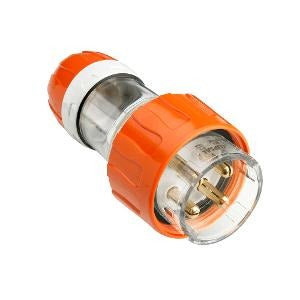 Clipsal - 56 Series, Plugs and Extension Sockets, Straight Plugs - IP66, 500V 40A - 5 Round Pins