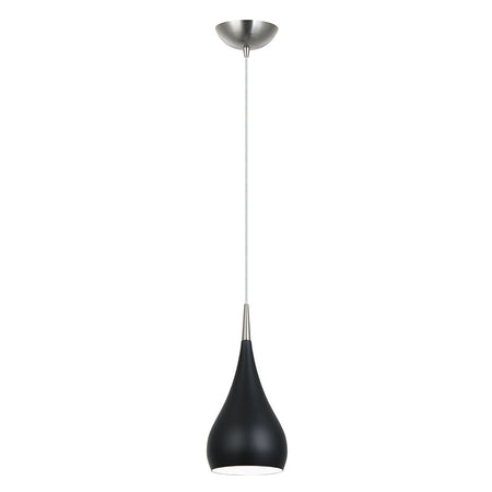 Bell Shape Small Pendant Black