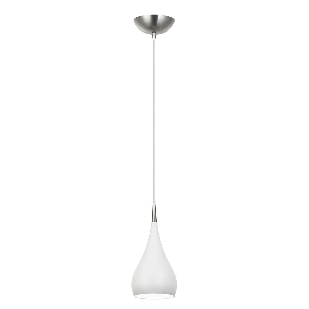 Bell Shape Small Pendant White