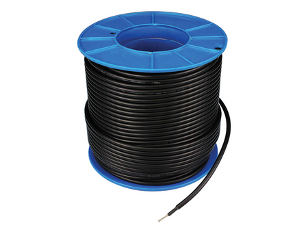 DC Cable 4mm2 Single 100m roll (OD=4.9mm, 1500V DC, IEC 62930)