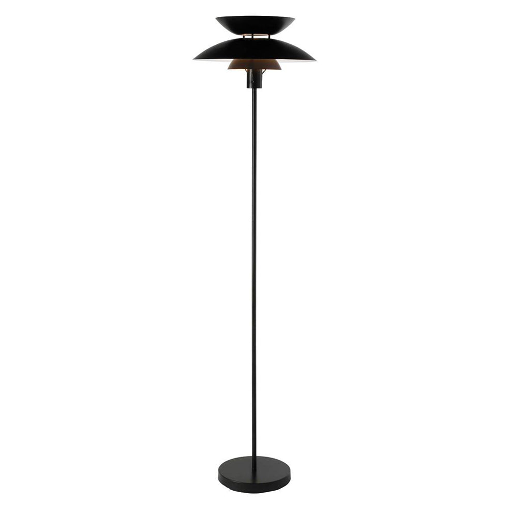 Allegra Modern Floor Lamp Matt Black
