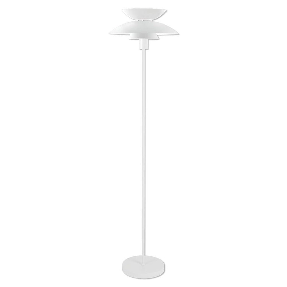 Allegra Modern Floor Lamp Matt White