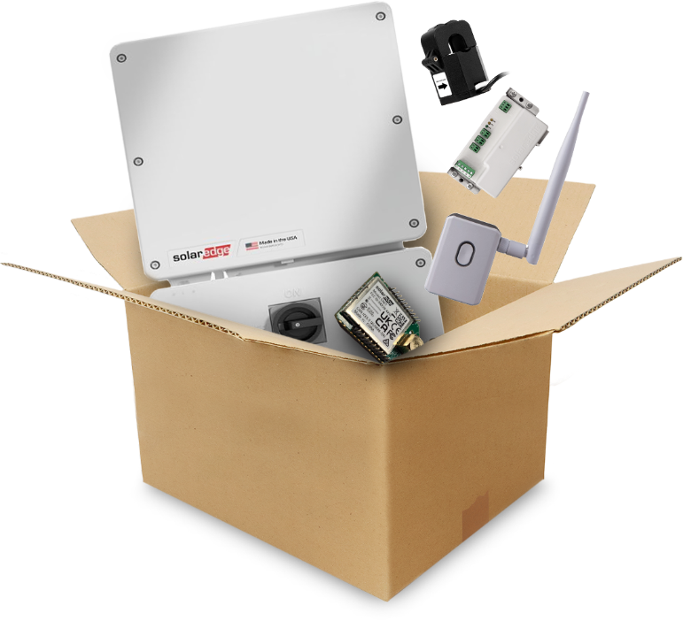 SolarEdge Single Phase Home Hub 5kW (All-in-the-Box) w/Wi-Fi w/meter w/CT w/ENET w/SetApp w/Wireless  gateway 12Y warranty (SE5000H-AUSNKBY14)